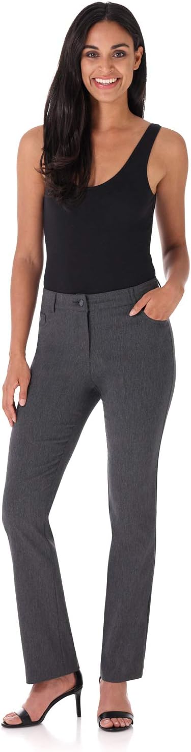 Rekucci 5-Pocket Straight Leg Pants women's clothing with real, functional pockets