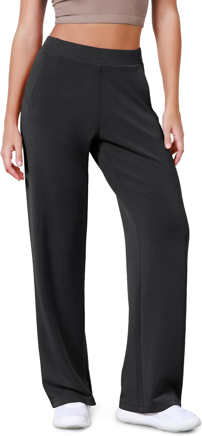 ODODOS Modal Soft Wide Leg Pants women's clothing with real, functional pockets
