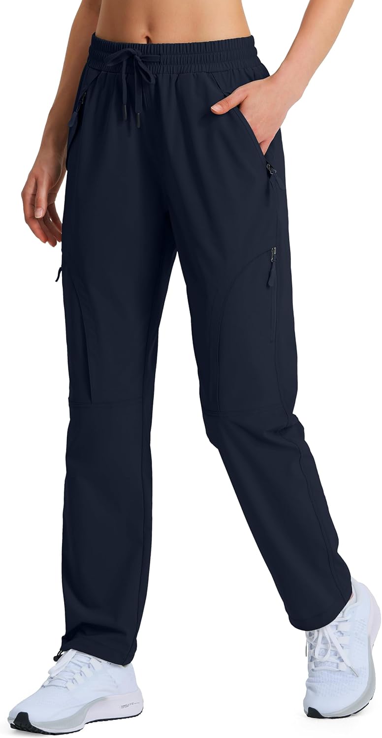 Hugut Quick-Dry Hiking Cargo Pants women's clothing with real, functional pockets